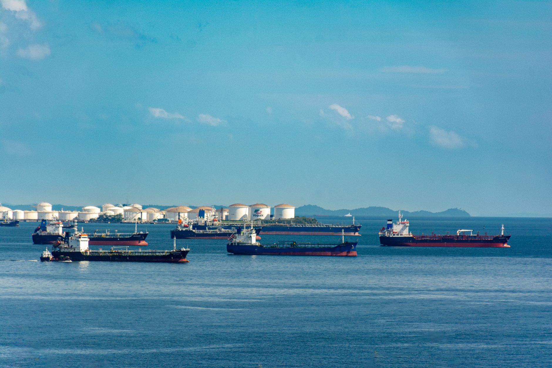 Iran tankers catch fire